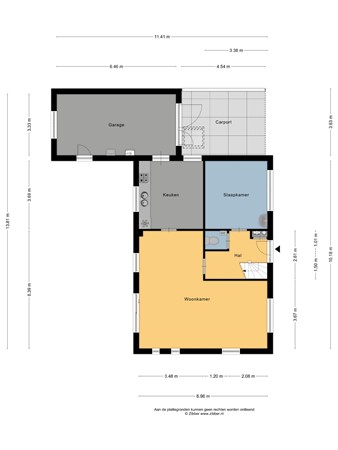 Floorplan - Taede Zijlstrastrjitte 6, 8748 GD Witmarsum