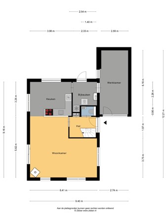 Floorplan - Eilânswei 20, 8854 AV Oosterbierum