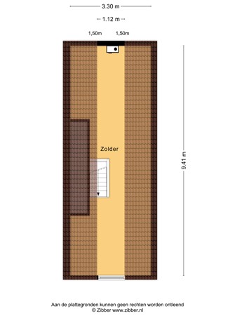 Floorplan - Eilânswei 20, 8854 AV Oosterbierum