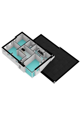 Floorplan - Mesa Verde 12, 1448 XZ Purmerend