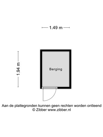 Floorplan - Kanaalstraat 47-1, 1054 WZ Amsterdam