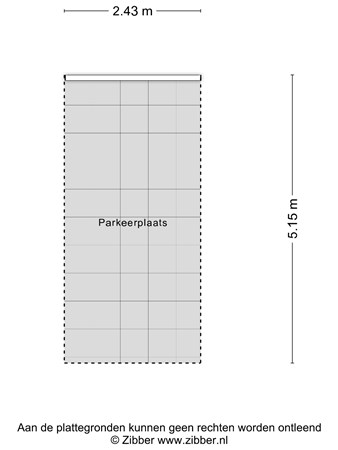 Floorplan - Vurehout 357, 1507 EC Zaandam