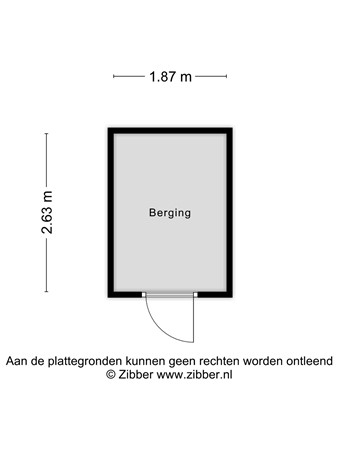 Floorplan - Haparandadam 2F3, 1013 AK Amsterdam