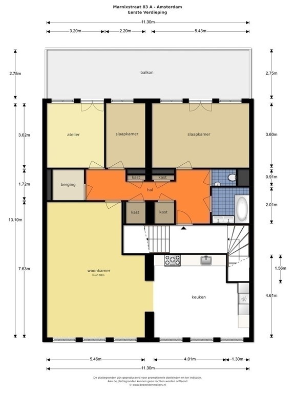 mediumsize floorplan