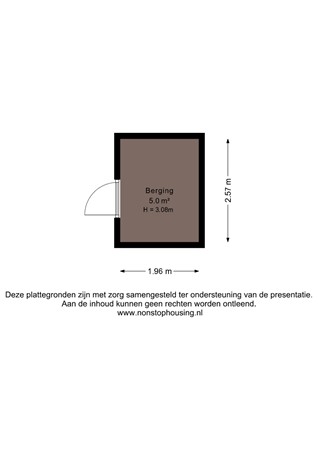 Floorplan - Sausalitolaan 22, 1031 KE Amsterdam