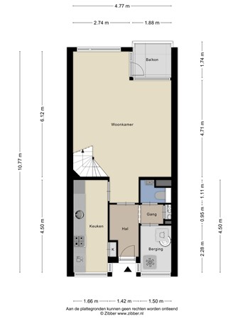Postelse Hoeflaan 81A, 5042 KC Tilburg - 189059026_1680944_poste_tweede_verdiepi_first_design_20260901_94c2f4.jpg