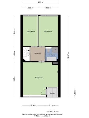 Postelse Hoeflaan 81A, 5042 KC Tilburg - 189059026_1680944_poste_derde_verdiepin_first_design_20260901_d29110.jpg