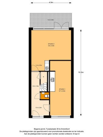 Turpijnplaats 36, 3813 JJ Amersfoort - Plattegrond.jpg