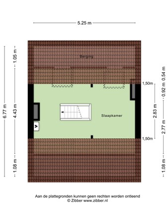 Dennenkampweg 18, 6861 GC Oosterbeek - 443907_2D_Tweede_Verdieping_Dennenkampweg_18_Oosterbeek_03.jpg