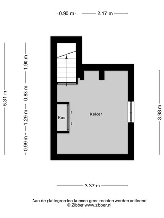 Jacobaweg 14, 6862 HG Oosterbeek - 464132_2D_Kelder_Jacobaweg_14_Oosterbeek_03.jpg