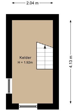 Nieuwlandweg 5, 6862 EX Oosterbeek - Kelder - 2D.jpg