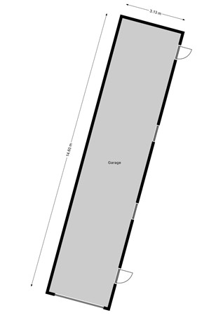 Nieuwlandweg 5, 6862 EX Oosterbeek - Garage - 2D.jpg