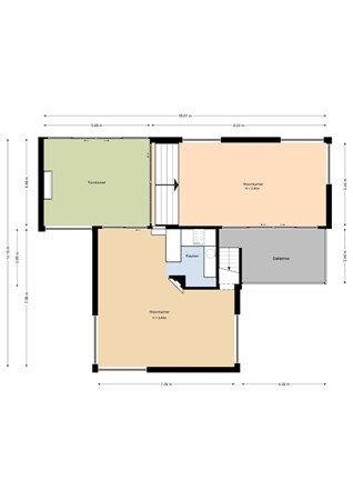 Beelaertslaan 76, 6861 AZ Oosterbeek - Eerste verdieping - 2D.jpg