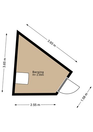 Veritasweg 38, 6861 XP Oosterbeek - Berging - 2D.jpg