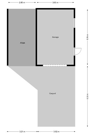 Middenlaan 39, 6869 VN Heveadorp - Garage - 2D.jpg