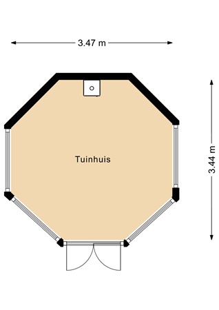 Middenlaan 39, 6869 VN Heveadorp - Tuinhuis - 2D.jpg