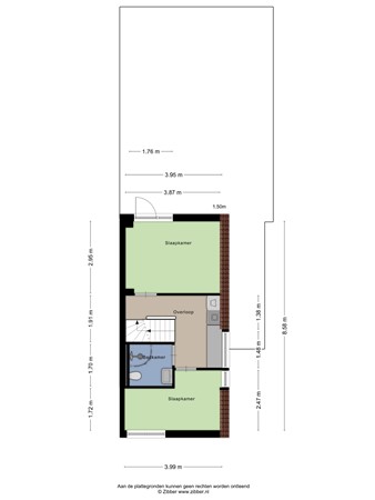 Bothaweg 14, 6861 CP Oosterbeek - 479467_2D_Eerste_Verdieping_Bothaweg_14_Oosterbeek_02.jpg