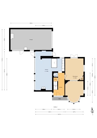 Enkweg 1, 6871 GN Renkum - Begane grond - 2D.jpg