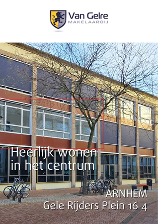 Brochure preview - Gele Rijders Plein 16-4, 6811 AP ARNHEM (1)