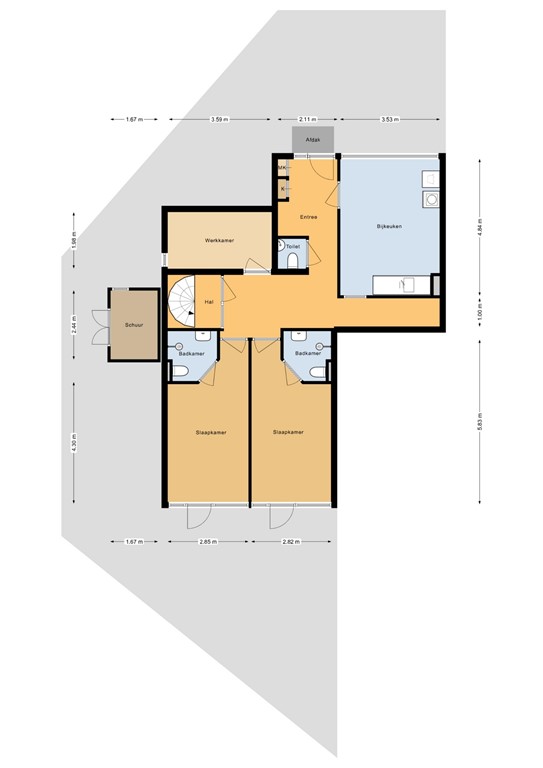mediumsize floorplan