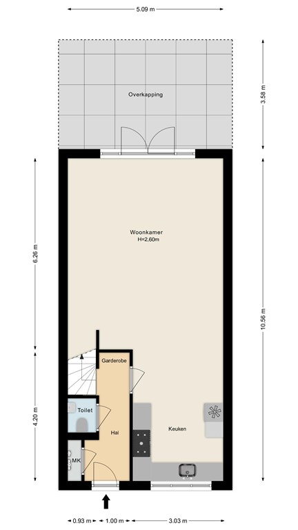 mediumsize floorplan