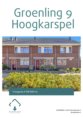 Brochure preview - Brochure Groenling 9 Hoogkarspel.pdf
