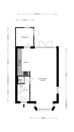 Dahliastraat 24, 1616 EC Hoogkarspel - begane-grond.jpg