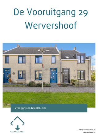 Brochure preview - Brochure De Vooruitgang 29 Wervershoof.pdf