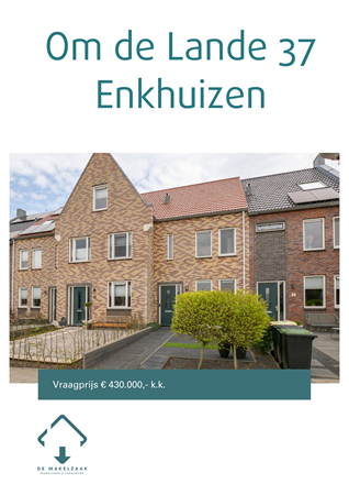 Brochure preview - Brochure Om de Lande 37 Enkhuizen.pdf