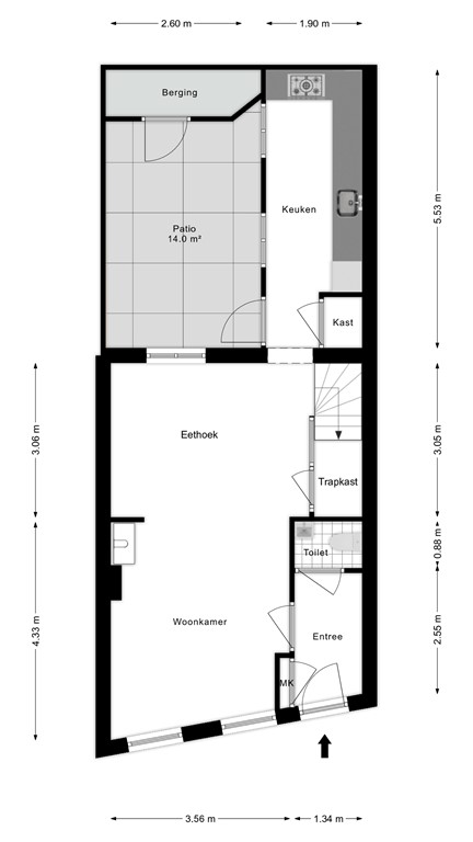 mediumsize floorplan