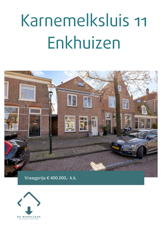 Brochure preview - Brochure Karnemelksluis 11 Enkhuizen.pdf