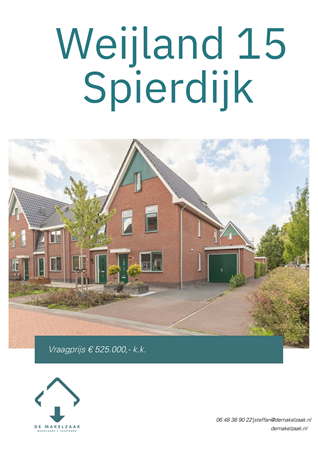 Brochure preview - Brochure Weijland 15 Spierdijk.pdf