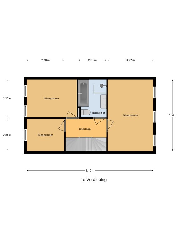 mediumsize floorplan