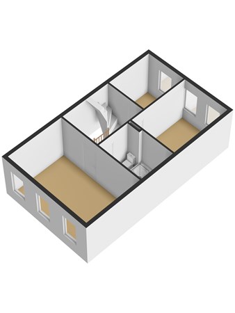 Floorplan - Lokaalspoor 12, 6846 GP Arnhem