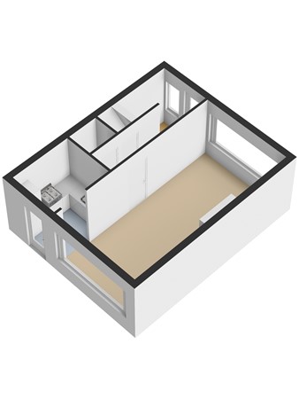 Floorplan - Dr A J Kraaystraat 32, 4051 AD Ochten
