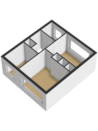Floorplan - Dr A J Kraaystraat 32, 4051 AD Ochten