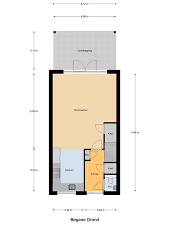 Floorplan - Het Katsland 15, 4051 KA Ochten