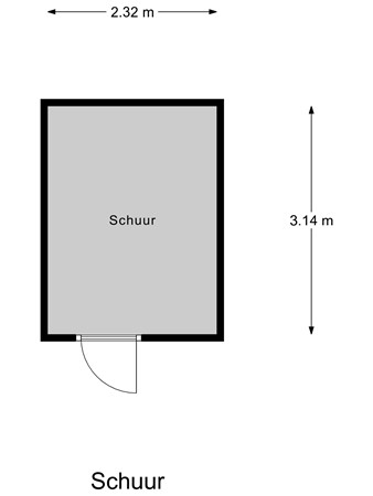 Floorplan - Het Katsland 15, 4051 KA Ochten