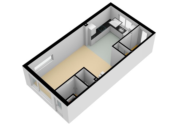 Floorplan - Arie Jacob van Ogtenstraat 37, 4051 AM Ochten