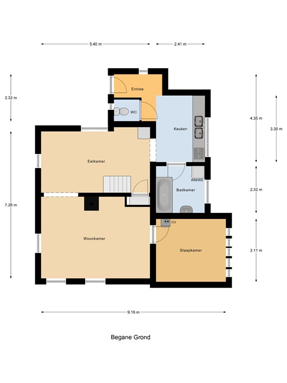 mediumsize floorplan