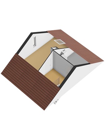 Floorplan - Waalkant 40, 4051 EK Ochten