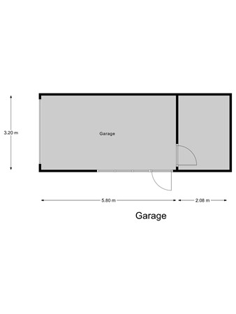 Floorplan - Koningin Julianastraat 4, 4033 EJ Lienden