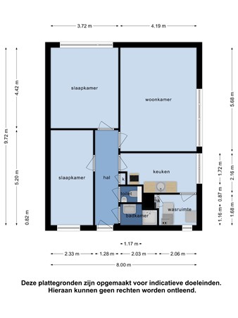 Floorplan - Touwslagersdreef 6A, 6216 PX Maastricht