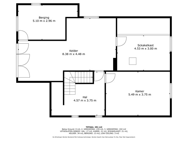 Leterweg 48, 3740 Bilzen - 1st_floor_48_leterweg_bilzen_with_dim.jpg