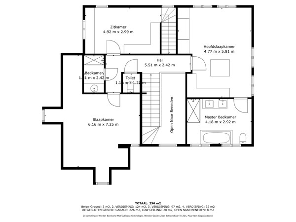 Nederstraat 74, 3730 Hoeselt - 3rd_floor_74_nederstraat_hoeselt_with_dim.jpg