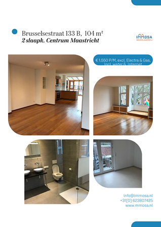 Brochure -  - Brusselsestraat, 6211 PD Maastricht
