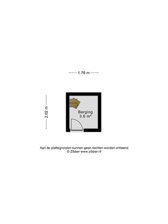 Floor plan - Hoogzwanenstraat 137, 6211 BZ Maastricht 