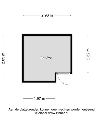 Floor plan - Volksplein 96C, 6214 PC Maastricht 