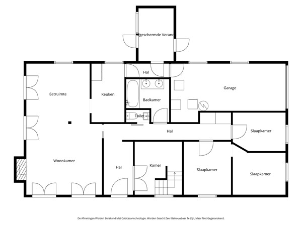 Plattegrond - Dennenstraat 4, 3620 Lanaken - 1st_floor_4_dennenstraat_lanaken_without_dim.jpg