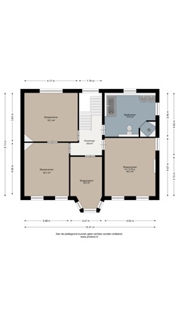 Floor plan - Julianastraat 14, 6223 AL Maastricht 